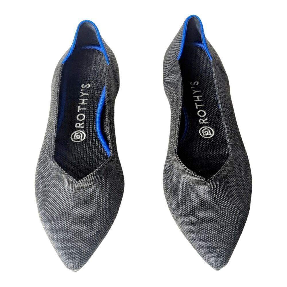 Rothys The Point In Black Size 9.5 - image 4